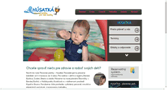 Desktop Screenshot of husatka.sk